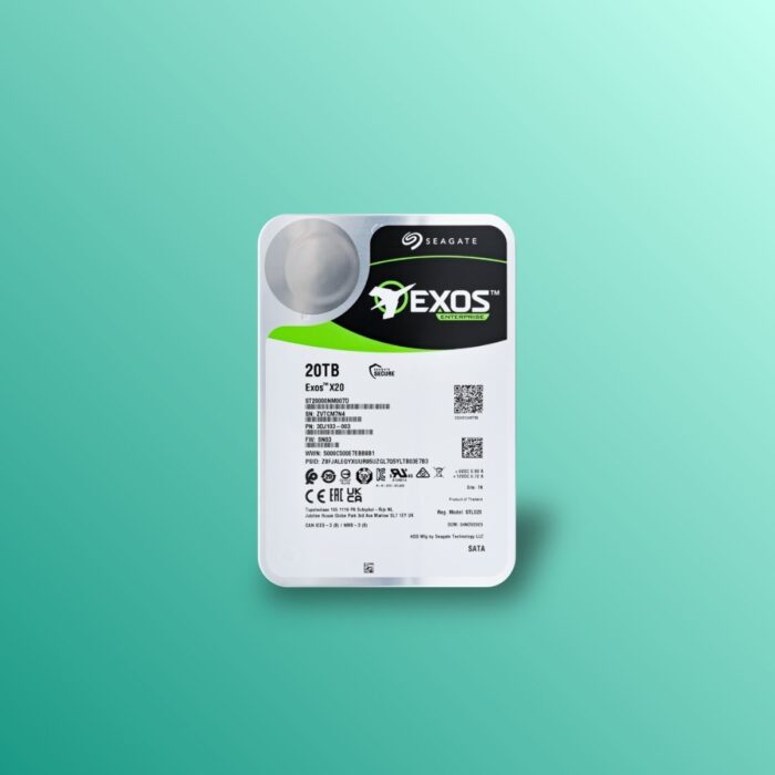 Seagate Exos X20 20TB Enterprise HDD